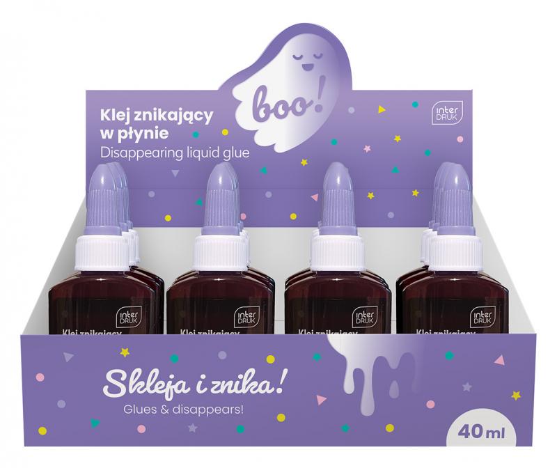 KLEJ ZNIKAJĄCY W PŁYNIE DO DEKACJI 40ML BOO A/12