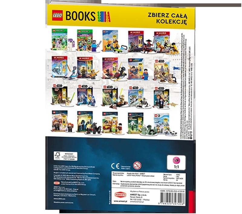 KSIĄŻECZKA LEGO HARRY POTTER. TOWARZYSZE ZABAW
