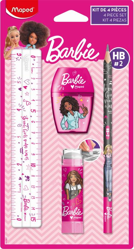 ZESTAW ARTYKUŁÓW SZKOLNYCH BARBIE