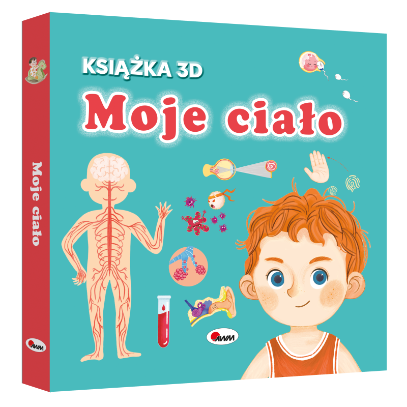 KSIĄŻECZKA 3D MOJE CIAŁO