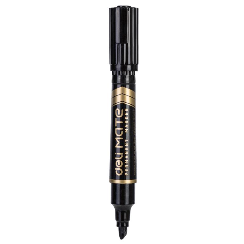 MARKER PERMANENTNY DWUSTRONNY 1-6MM & 1,5MM CZARNY DELI A10