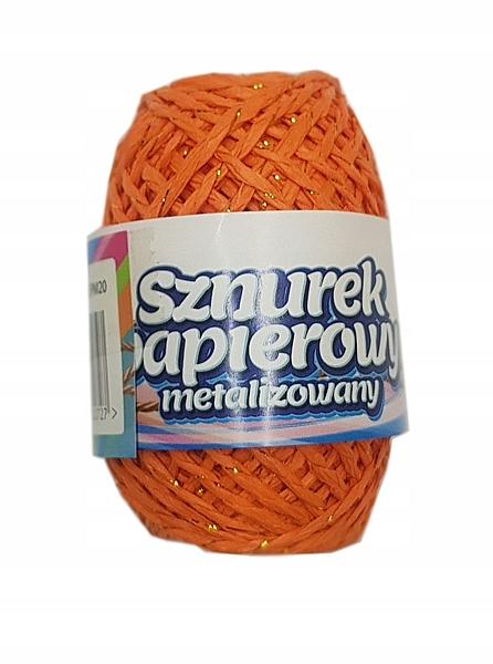 SZNUREK PAPIEROWY METALIZOWANY