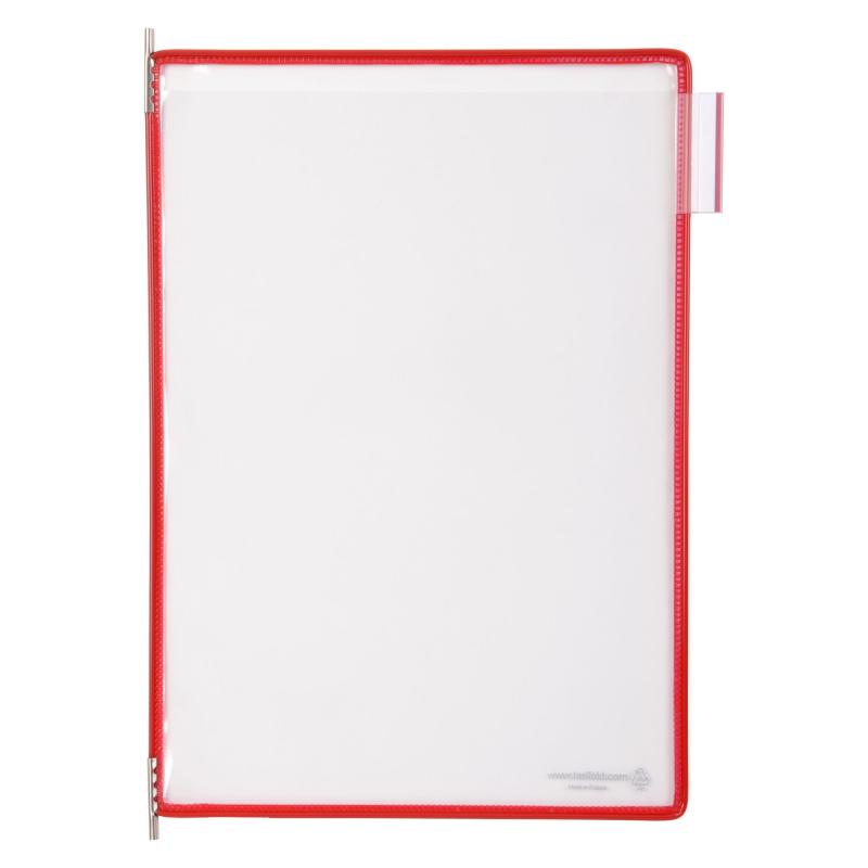PANEL PREZENTACYJNY TARIFOLD A4 10SZT CZERW.