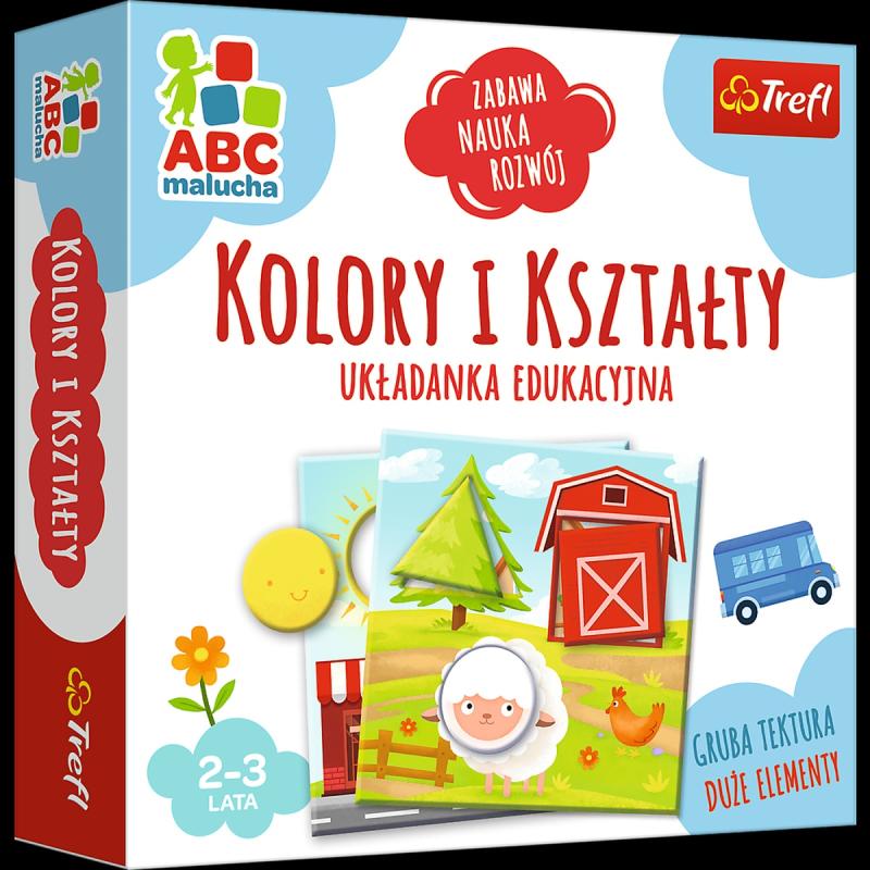 GRA TREFL KOLORY I KSZTAŁTY-ABC MALUCHA