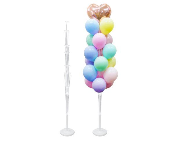 STELAŻ NA BUKIET Z 19 BALONÓW 162 CM