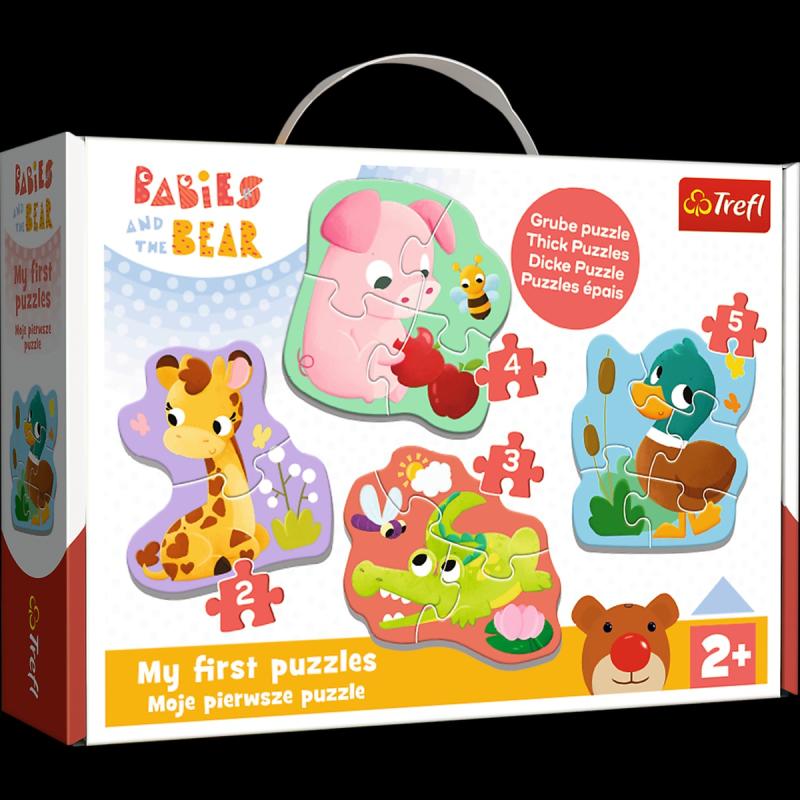 PUZZLE BABY CLASSIC BOBASKOWE ZWIERZĄTKA