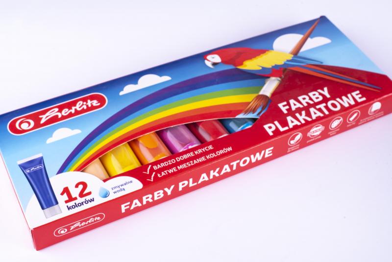 FARBY PLAKTOWA HERLITZ W TUBKACH 12/30ML