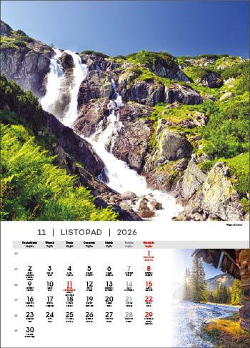 KALENDARZ WIELOPLANSZOWY TATRY JOTAN STANDARD