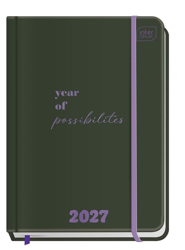 KALENDARZ KSIĄŻKOWY A6/192 METALLIC POSSIBILITIES 2027