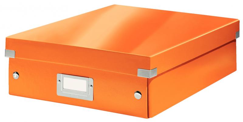 PUDŁO LEITZ C&S Z PRZEGR. A4 ORANGE