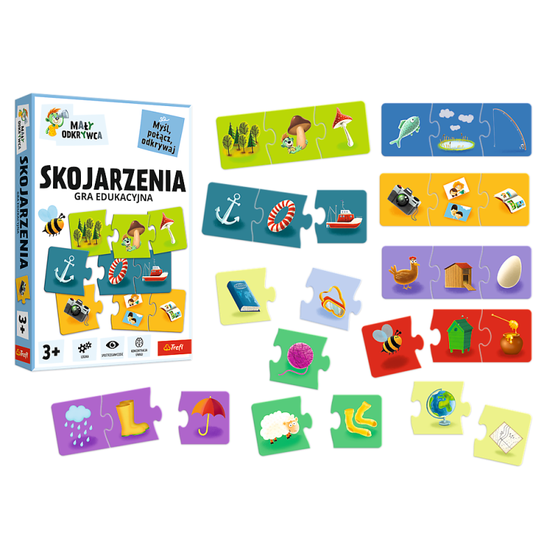 GRA TREFL SKOJARZENIA MAŁY ODKRYWCA