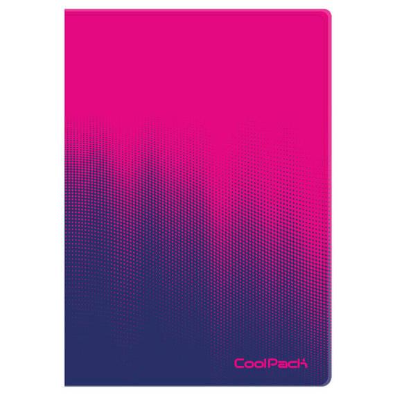 TECZKA CLEAR BOOK 20 KOSZULEK CP GRADIENT - FRAPE