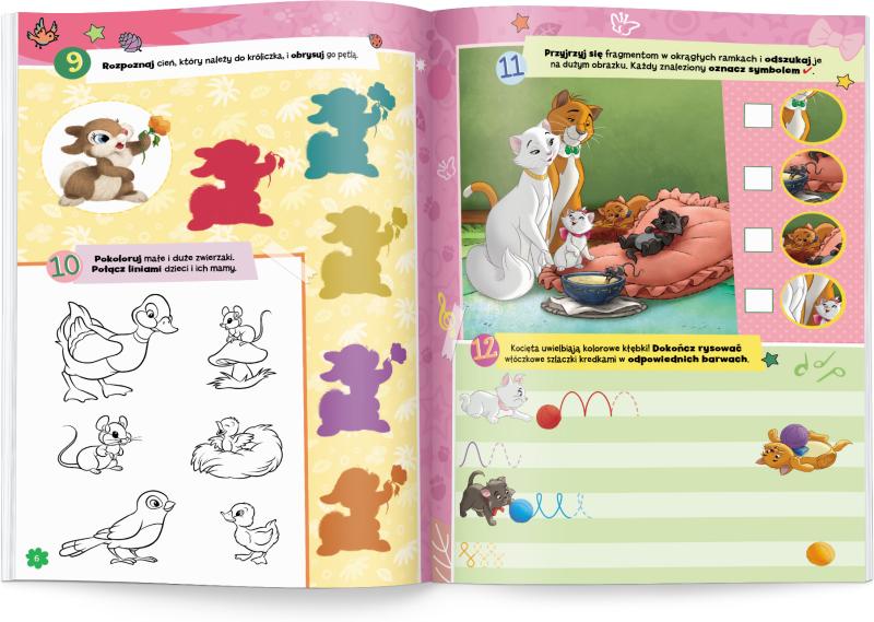 KSIĄŻECZKA DISNEY MIX. 100 DNI ZABAWY