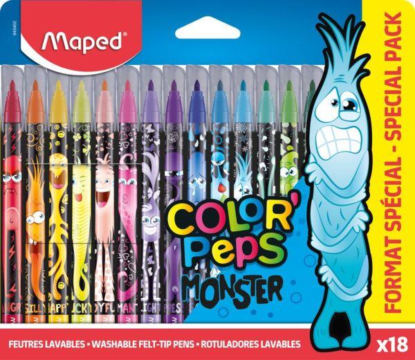 PISAKI 18 MAPED COLORPEPS MONSTER