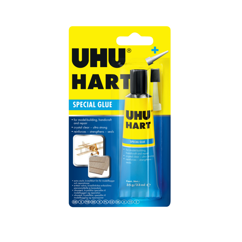 KLEJ DO MODELARSKI 35G DO MAŁYCH CZĘŚCI HART UHU