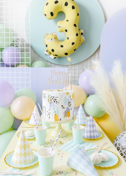 BALONY ECO PASTEL JASNA BRZOSKWINIA A/100