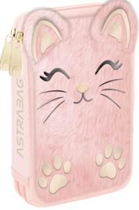 PIÓRNIK JUMBO POTRÓJNY Z WYPOSAŻENIEM ASTRABAG FLUFFY KITTY, AC31