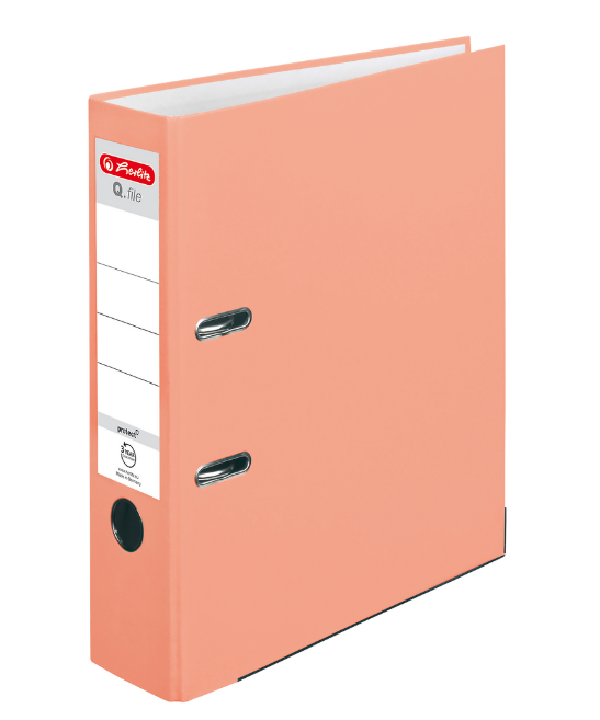 SEGREGATOR A4/8 HERLITZ PP SALMON Q.FILE