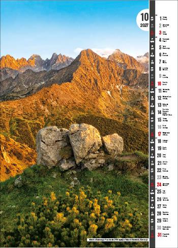 KALENDARZ WIELOPLANSZOWY TATRY JOTAN STANDARD