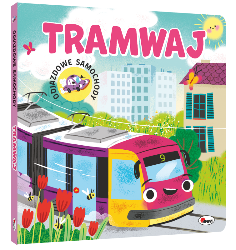 KSIĄŻECZKA ODJAZDOWE SAMOCHODY TRAMWAJ