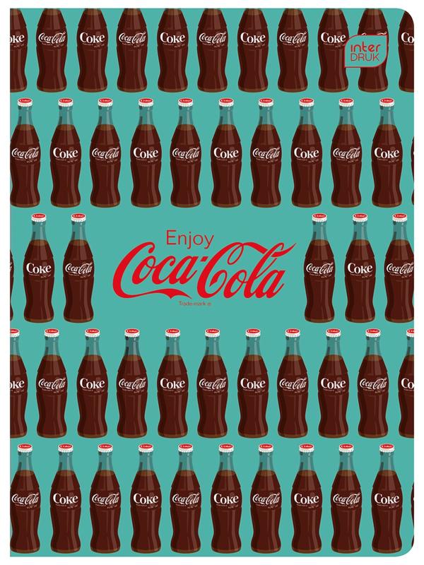 ZESZYT A5/32 3= KOLOROWA INTER HYBRID COCA COLA 70G