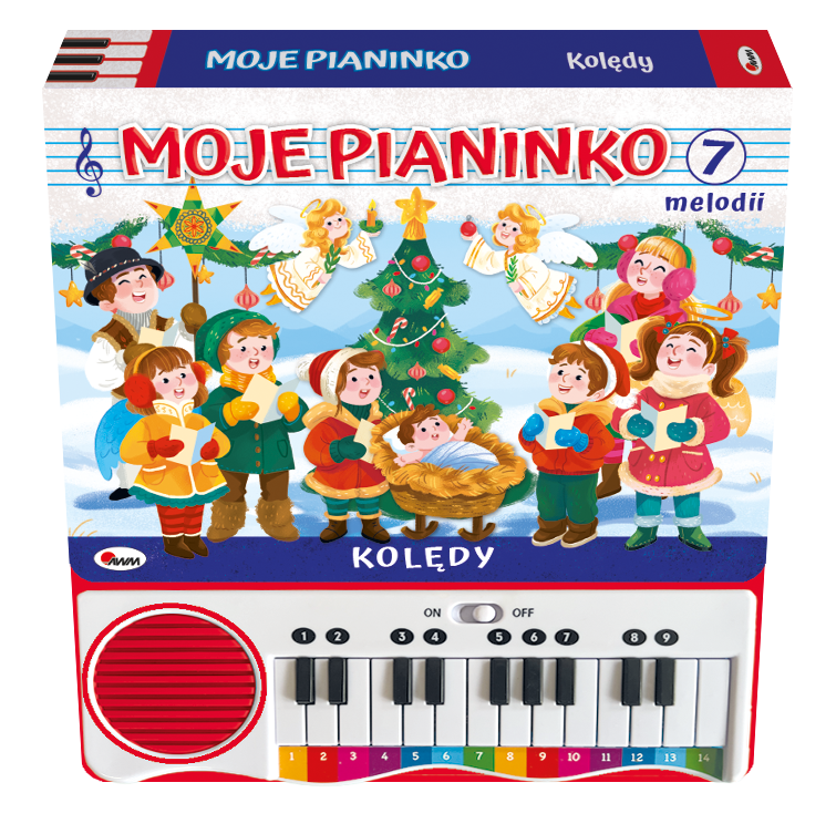 KSIĄŻECZKA MOJE PIANINKO KOLĘDY #ŚWIĘTY