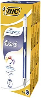 DŁUGOPIS BIC ATLANTIS EXACT NIEBIESKI 12