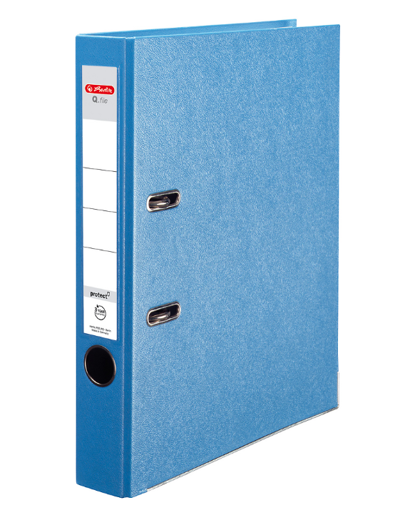 SEGREGATOR A4/5 HERLITZ PP BŁĘKITNY Q.FILE