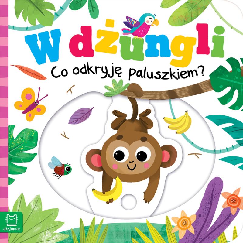 KSIĄŻECZKA W DŻUNGLI. CO ODKRYJĘ PALUSZKIEM?