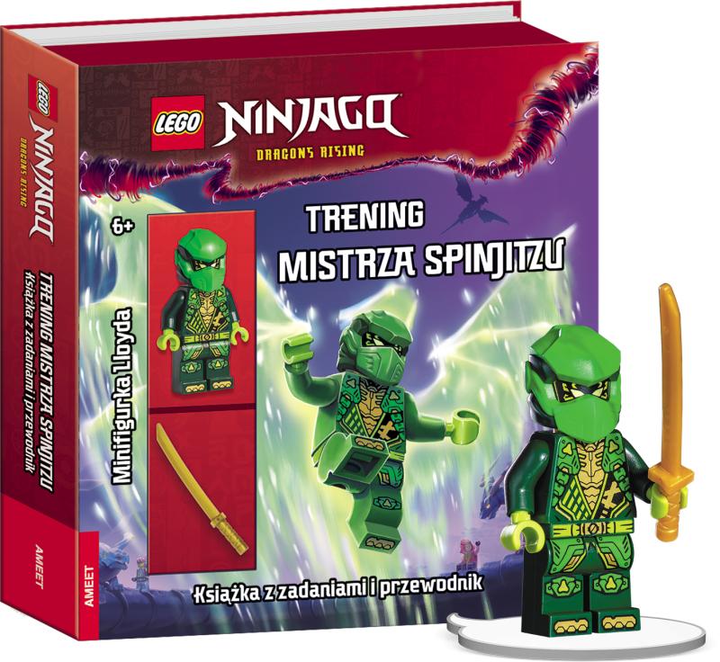 KSIĄŻECZKA LEGO NINJAGO. TRENING MISTRZA SPINJITZU