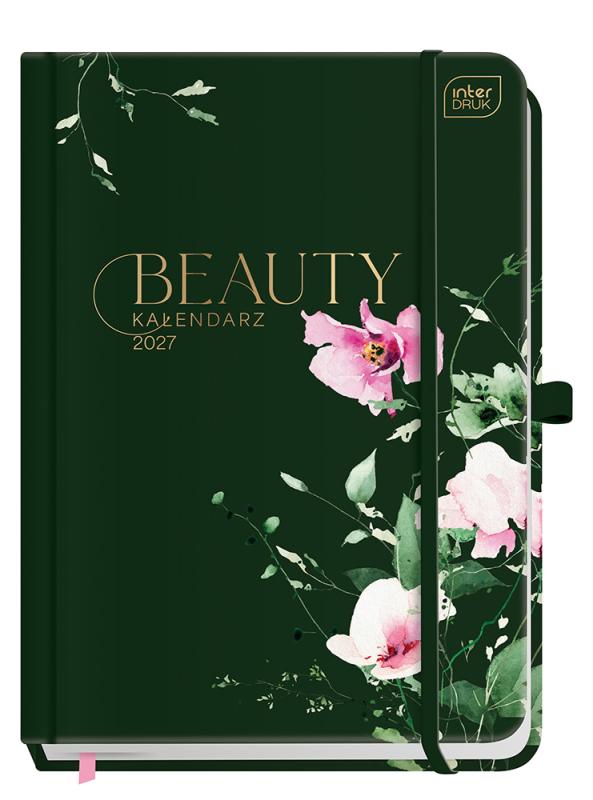 KALENDARZ KSIĄŻKOWY A5 192 Z KIESZONKĄ METALIC BEAUTY SWEET PEAS 2027