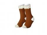GIFTY-SKARPETKI 43-45 GIFTY NANUK CHOCO