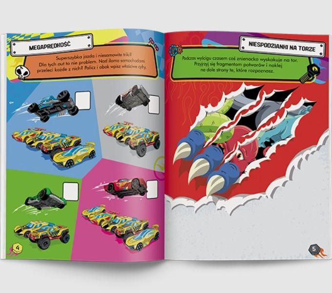 KSIĄŻECZKA MATTEL HOT WHEELS. ŚWIAT POJAZDÓW