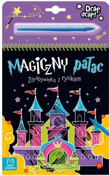 KSIĄŻECZKA MAGICZNY PAŁAC.ZDRAPYWANKA Z RYSIKIEM