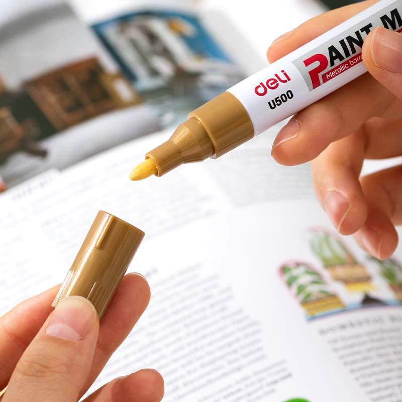 MARKER OLEJOWY 2MM ZŁOTY DELI