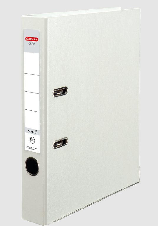 SEGREGATOR A4/5 HERLITZ PP BIAŁY Q.FILE