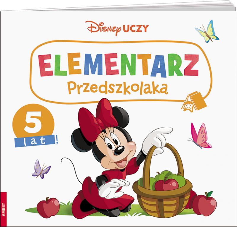 KSIĄŻECZKA DISNEY UCZY MINNIE. ELEMENTARZ PRZEDSZKOLAKA 5 LAT BANER