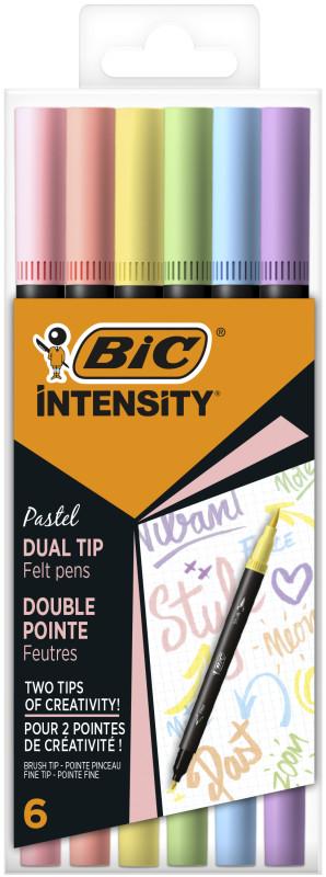 ZAKREŚLACZ BIC DWUSTRONNY PASTEL