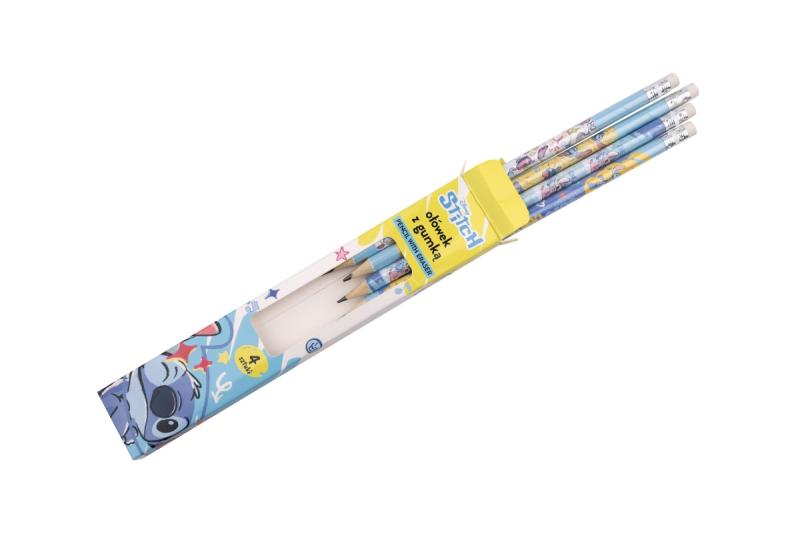 OŁÓWEK Z GUMKĄ STITCH A4 BENIAMIN