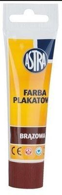 FARBA PLAKATOWA ASTRA TUBA 30ML BRĄZOWE