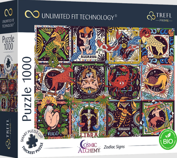 PUZZLE 1000 TREFL ZNAKI ZODIAKU