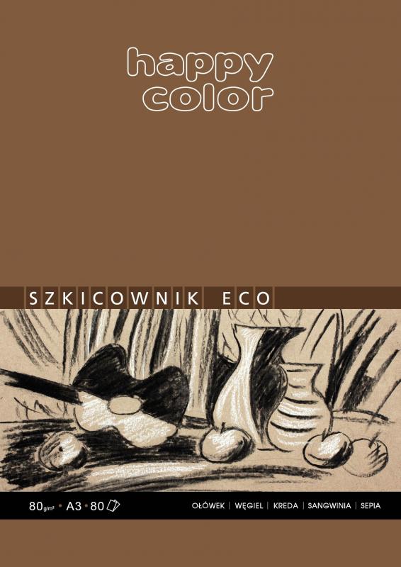 BLOK SZKICOWY A3/40 ECO ART 80G