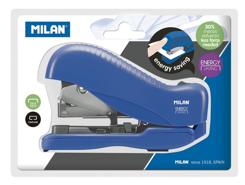 ZSZYWACZ MILAN 12,9 CM NIEBIESKI Z PRZEKŁADNIĄ