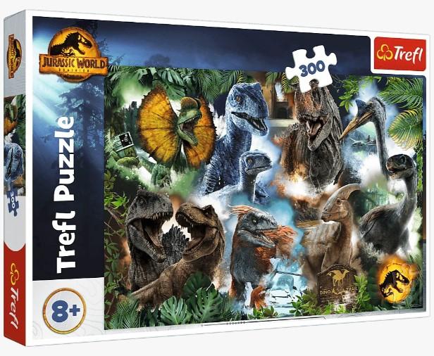 PUZZLE 300 TREFL ULUBIONE DINOZAURY