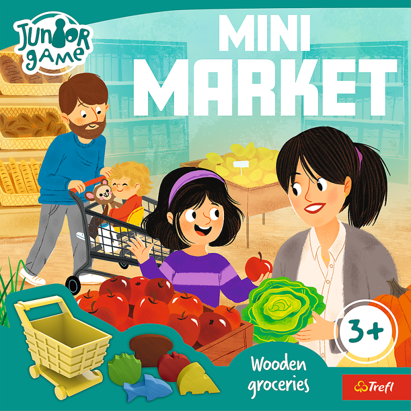 GRA TREFL PLANSZOWA DLA DZIECI MINI MARKET