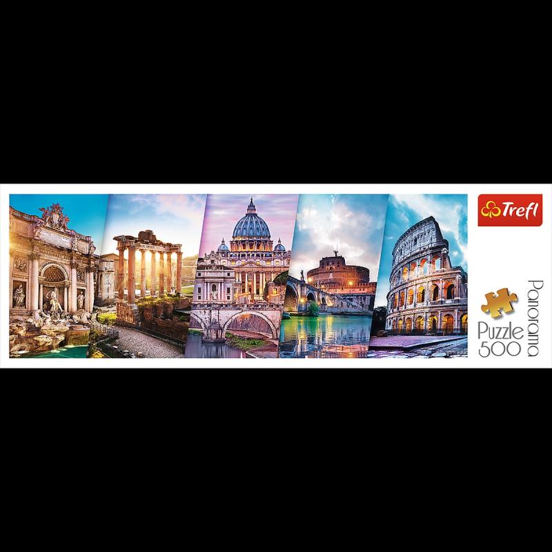 PUZZLE 500 TREFL PODRÓŻ DO WŁOCH
