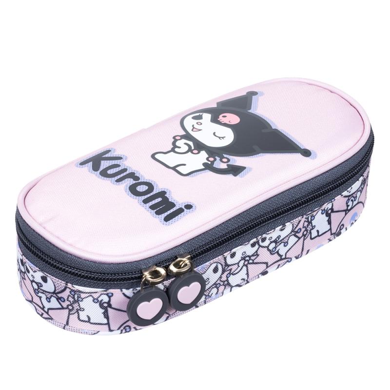 PIÓRNIK SASZETKA Z KLAPKĄ PCL-01 KUROMI PINK