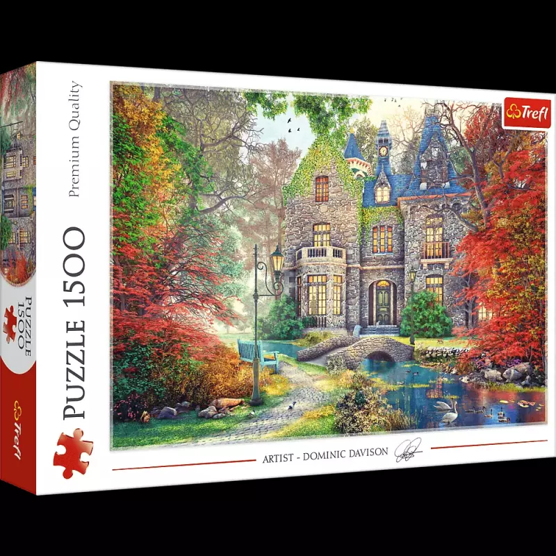 PUZZLE 1500 TREFL JESIENNY DWOREK