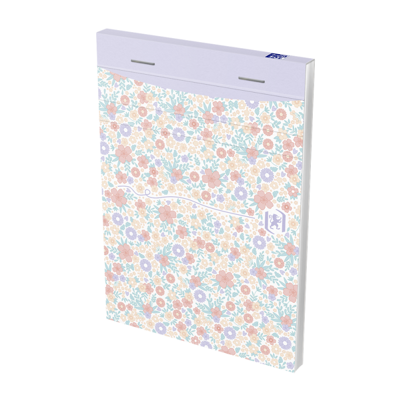 NOTES A6/80 = OXFORD FLORAL ZSZYWANY