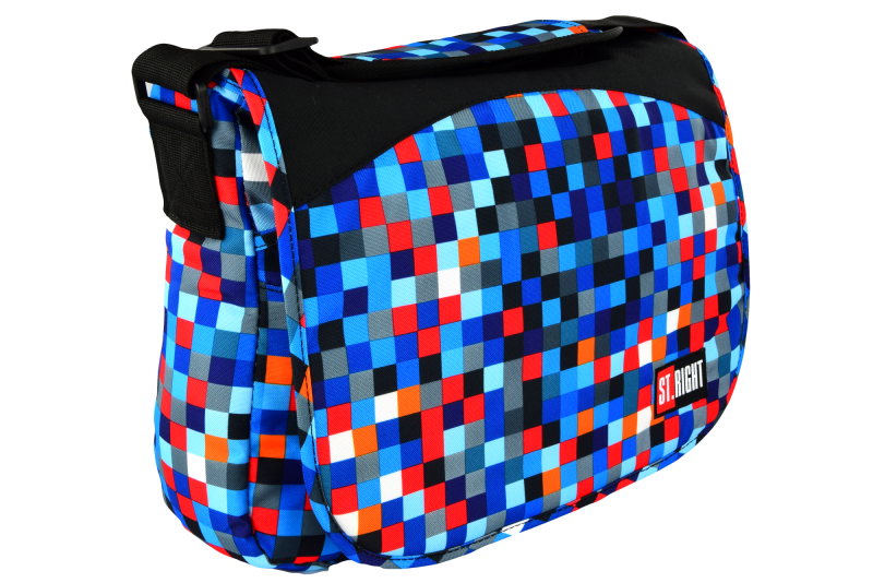 TORBA NA RAMIĘ STRIGHT SB-01 PIXELMANIA BLUE
